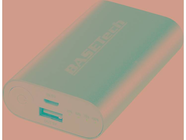 Basetech BTP-2 Powerbank 5200 mAh 1 USB-poort(en)