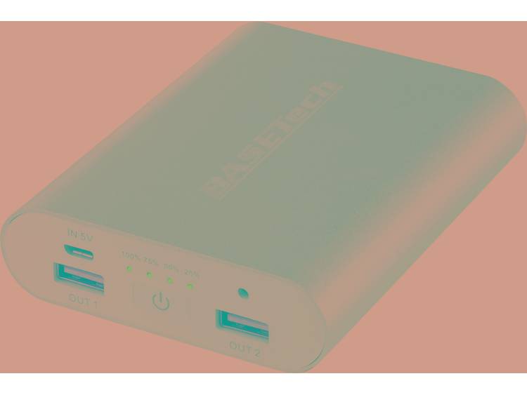 Basetech BTP-3 Powerbank 10400 mAh 2 USB-poort(en)