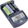 AccuPower IQ338 Batterijlader NiCd, NiMH, Li-ion 10340, 10350, 10440, 10500, 12500, 12650, 13500, 13650, 14500, 14650, 16340, 16650, 17335, 17355, 17500, 17650, 17670, 18350, 18490, 18500, 18650, 18700, 20650, 25500, 22650, 26650, 26500, AAAA (mini), AAA (potlood), AA (penlite), A, CR-123A, Sub-C