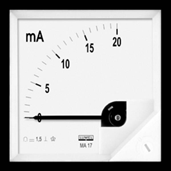 Lumel MA17 1000A/60mA MA17 1000A/60mV Inbouwmeetinstrument 72 x 72 mm 1000 A/DC (60 mV) Draaispoel