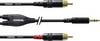 CORDIAL 6 M REAN JACKPLUG 3,5 MM/2X CINCH