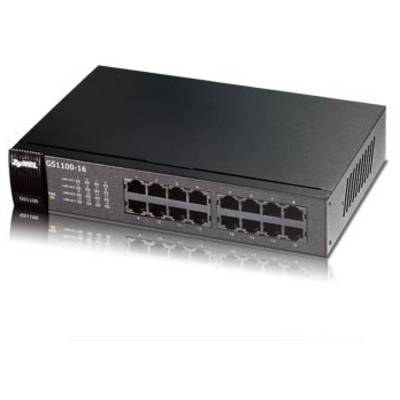 ZyXEL GS1100-16 Netwerk switch  16 poorten 1 GBit/s  
