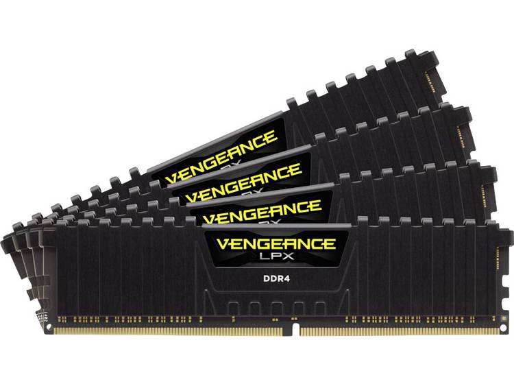 Vengeance LPX 16GB (4x4GB) DDR4 DRAM 2133MHz C13 Memory Kit Black (CMK16GX4M4A2133C13)