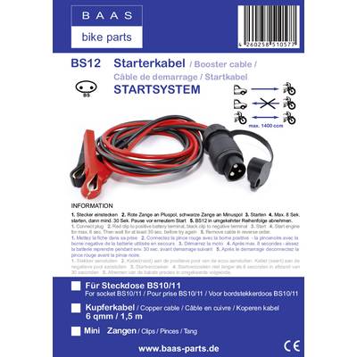 JMP Startkabel Baas Bike startsysteem - NR1 Motor JMP Startkabel Baas Bike startsysteem - NR1 Motor