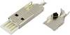 Connfly DS1107-WN0 USB-A-stekker om te solderen Stekker, recht Inhoud: 1 stuk(s)