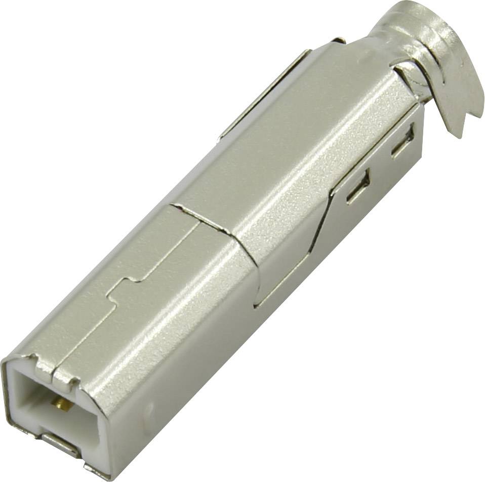 Connfly DS1108-WN0 DS1108-WN0 USB B-stekker Stekker, recht 1 stuk(s)