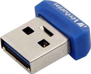Conrad Verbatim Nano USB-stick 16 GB Blauw 98709 USB-A 3.2 Gen 1 aanbieding