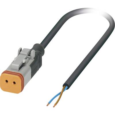 'Nederlandse stekker met kabel' toont een grijze, rechthoekige stekker met twee contactgaten en een twee-aderig snoer eraan bevestigd.