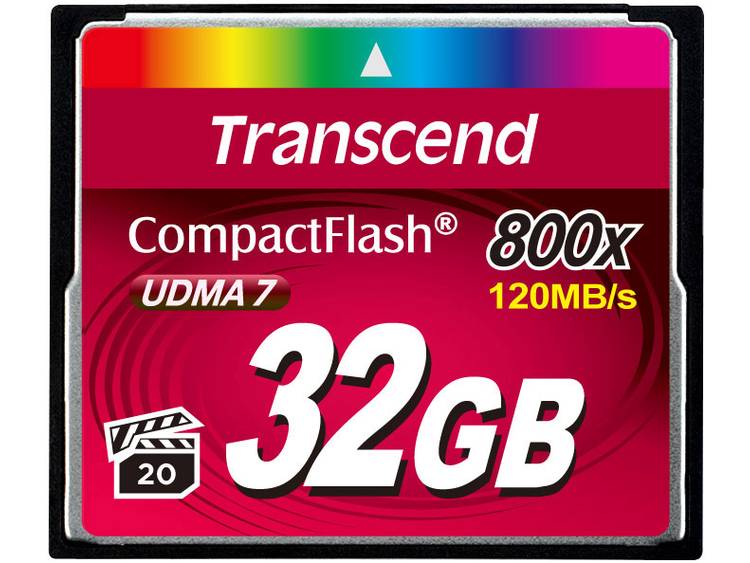 Transcend 32GB CF CARD (800X TYPE I ) (TS32GCF800)