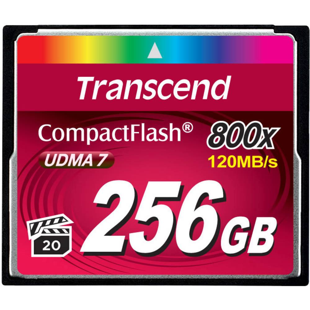 Transcend Premium 800x CF-kaart 256 GB
