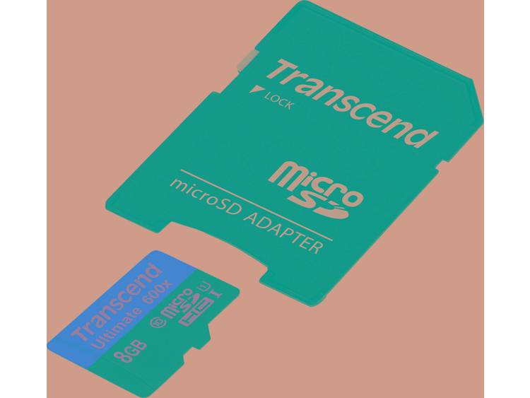 Transcend MicroSDHC Kaart 8GB