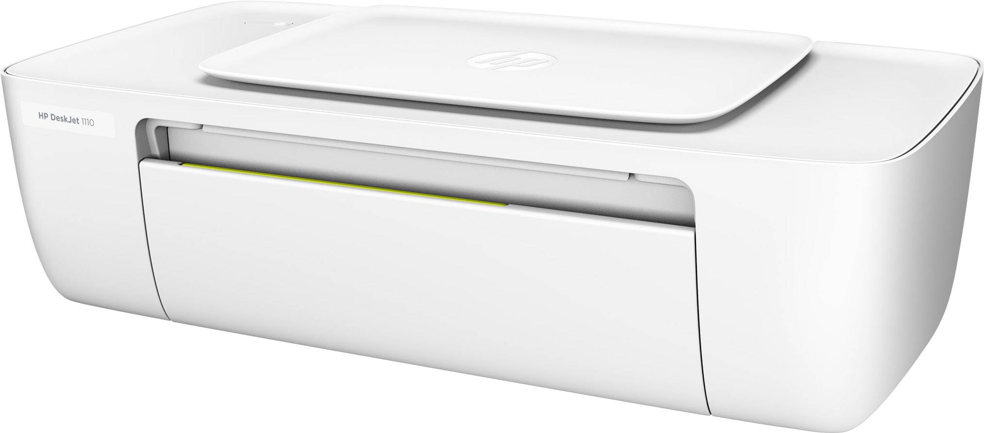 Een witte printer met compacte afmetingen, geschikt voor thuis- en kantoorgebruik, geen verdere zichtbare details of elementen.