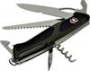 Victorinox RangerGrip 179 0.9563.MWC4 Zwitsers zakmes Aantal functies 12 Olijf, Zwart