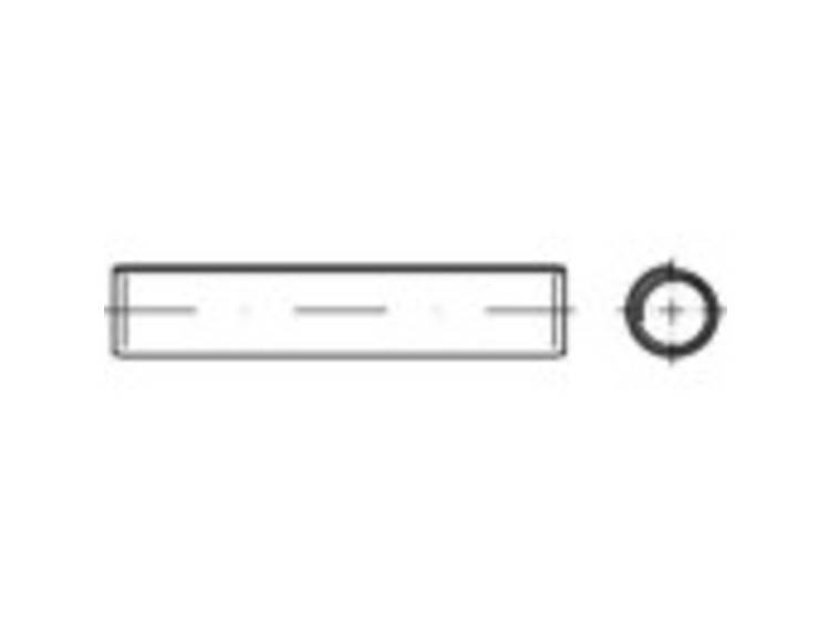 Spiraal-spanstift 5 mm x 22 mm Verenstaal TOOLCRAFT 500 stuk(s)