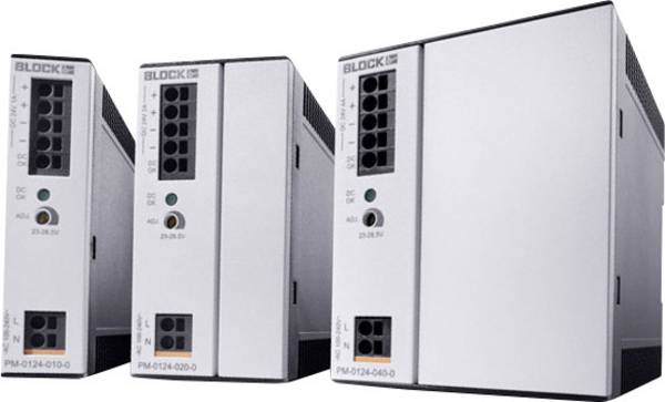 BLOCK PM-0112-020-0 DIN-rail netvoeding  12 V/DC 2 A 24 W Aantal uitgangen:1 x  Inhoud 1 stuk(s)