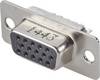 FCI D-SUB 10090770-S154ALF D-sub female connector 180 ° Aantal polen: 15 Soldeerkelk 1 stuk(s)
