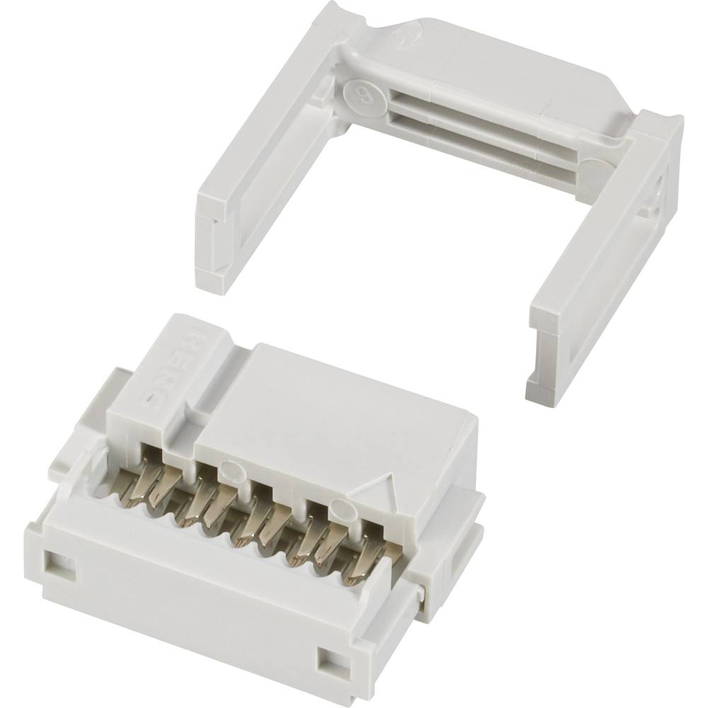 FCI 71600-310LF Pinconnector Met trekonlasting Rastermaat: 2.54 mm Totaal aantal polen: 10 Aantal rijen: 2 1 stuk(s)