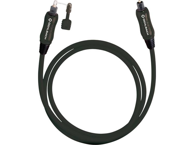 Oehlbach Opto Star Black High-quality and very flexible optical digital cable-5.0 meter