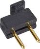 W & P Products 166-10-10-1 166-10-10-1 Kortsluitingsbrug Rastermaat: 2.54 mm Aantal polen per rij:2 Inhoud: 1 stuk(s)