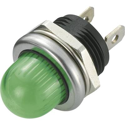 TRU COMPONENTS 1587989 LED-signaallamp Groen   12 V/DC    TC-R9-105L1-02-WGG4 