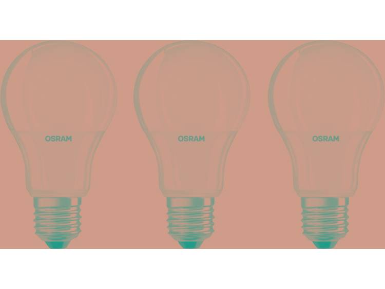 OSRAM LED-lamp 9 W = 60 W Warmwit Inhoud: 3 stuks