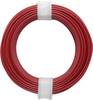 Donau Elektronik 105-0 Schakeldraad 1 x 0.20 mm² Rood 10 m
