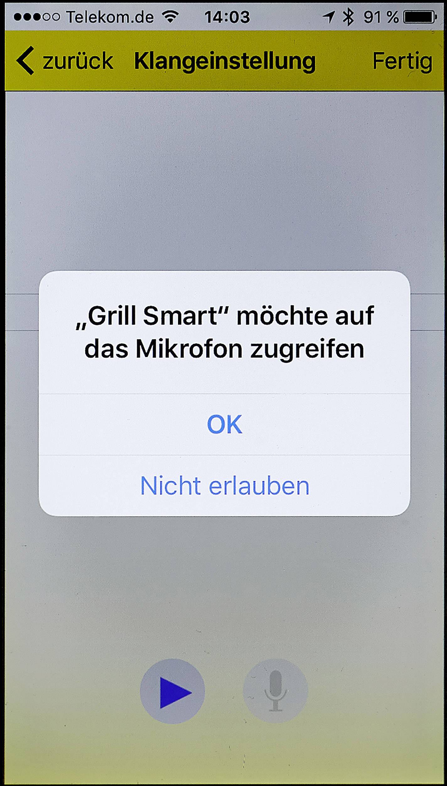 Barbecuethermometer Gratis app, Kabelsensor, Alarm, Automatische uitschakeling Renkforce-5