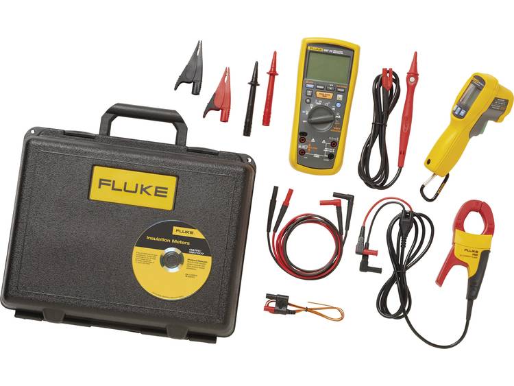 Fluke 1587KIT-62MAX+ FC Isolatiemeter, 50, 100, 250, 500, 1000 V0.01 MΩ 2 GΩ