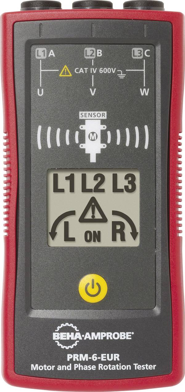 Beha Amprobe PRM-6-EUR Draaiveldmeter  CAT IV 600 V LCD