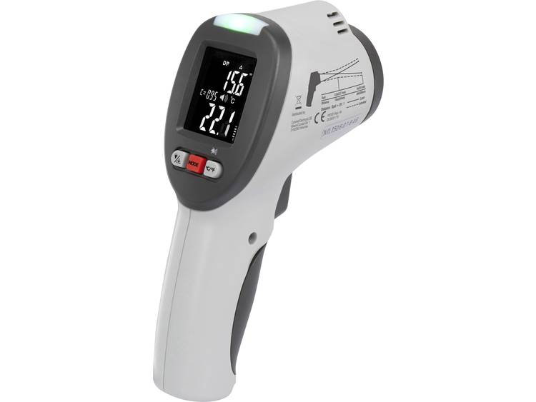 Infrarood-thermometer VOLTCRAFT IR-SCAN-350RH-2 Optiek (thermometer) 20:1 -50 tot +380 Â°C Pyrometer