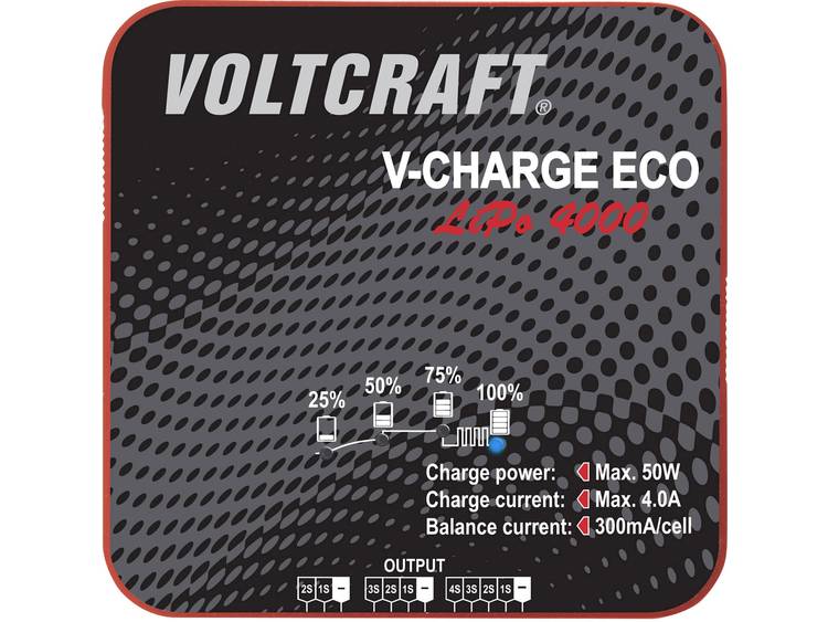 VOLTCRAFT Modelbouw oplader 230 V 400 mA Li-poly