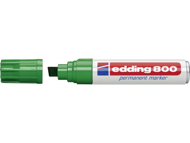 Viltstift Edding 800 schuin groen 4-12mm