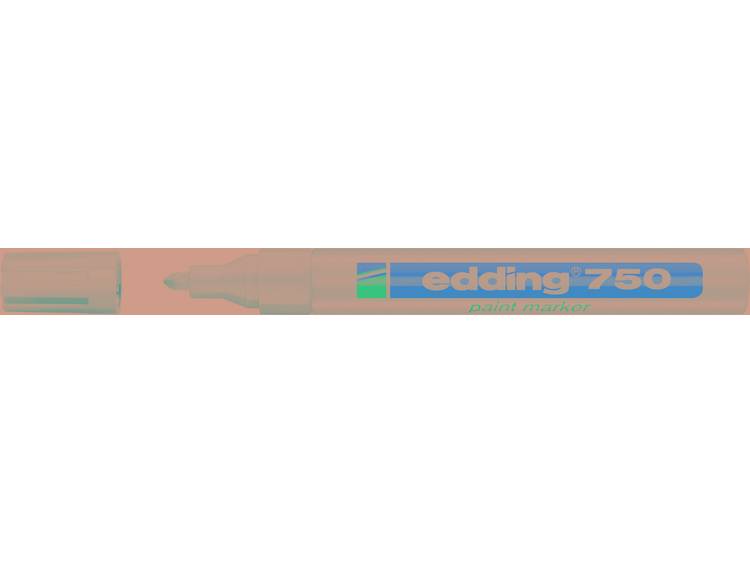 Viltstift Edding 750 lakmarker rond wit 2-4mm