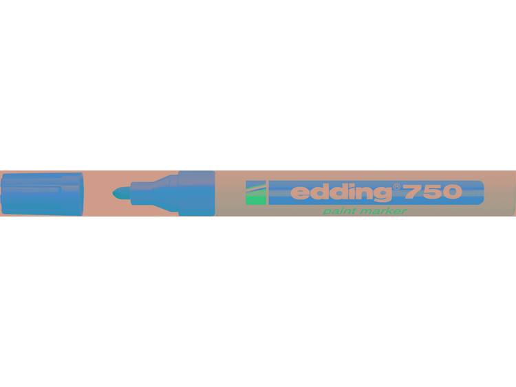 Viltstift Edding 750 lakmarker rond rood 2-4mm