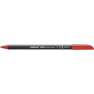 Edding 4004764033225 Edding - Fineliner 1200 002 fijn rood-0