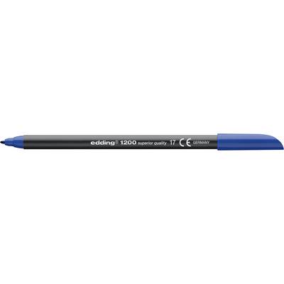 Edding Viltstift 4-1200003 4-1200003 Blauw 1 mm 1 stuk(s)-0