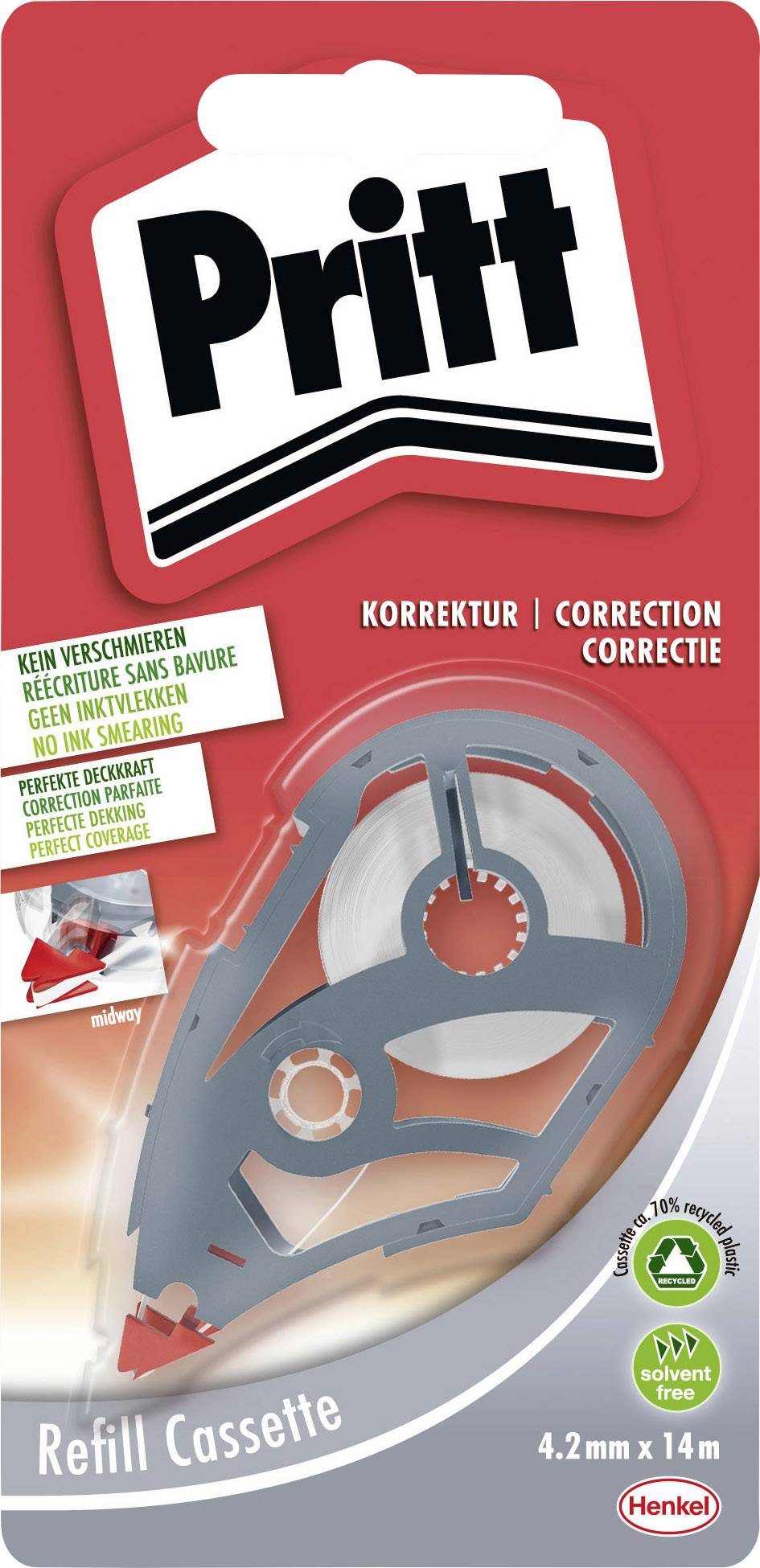 Pritt Refillcassette 4.2 mm x 14 m PR4UB 1 stuk(s) Conrad.nl