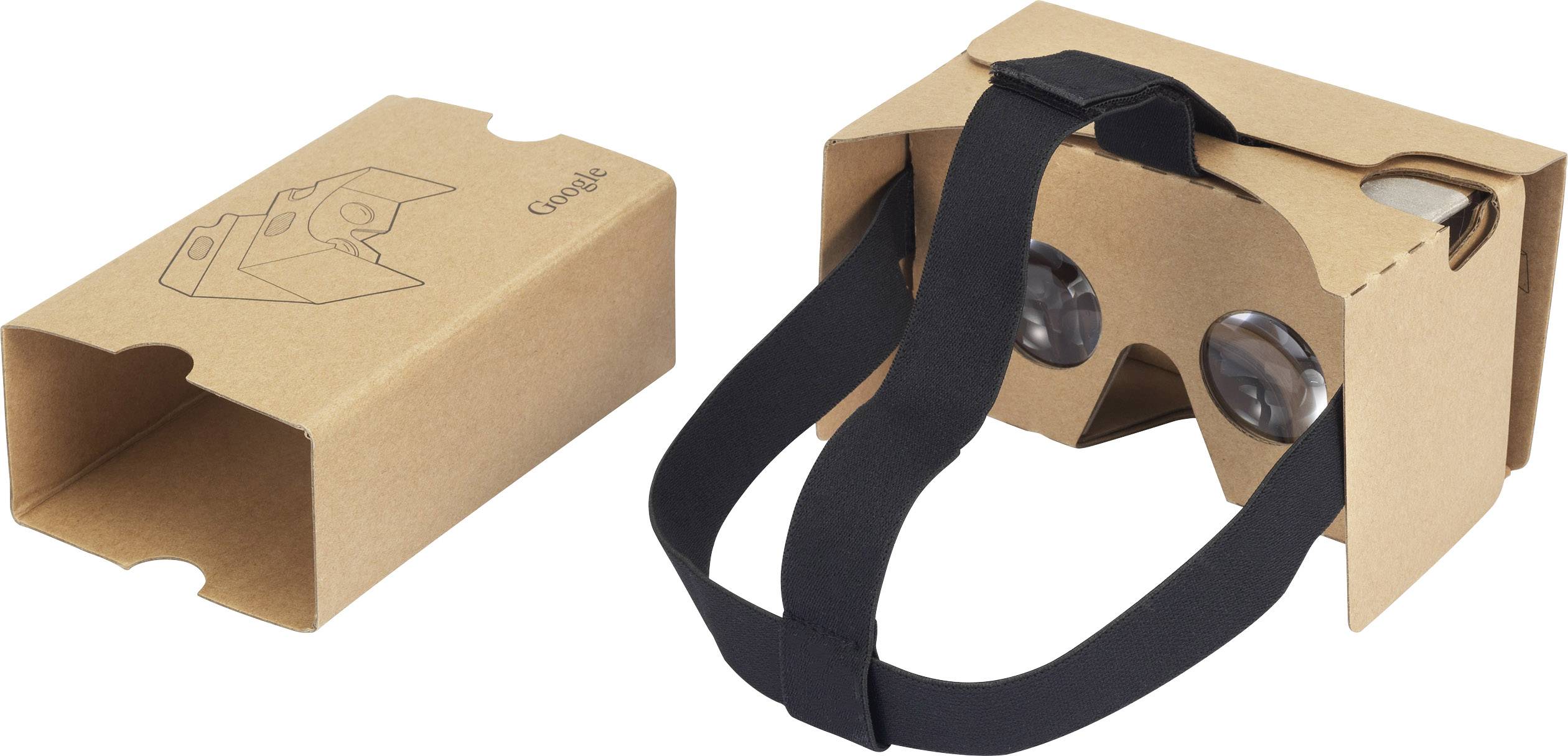 Basetech Headmount Google 3D VR Virtual Reality bril Bruin-5