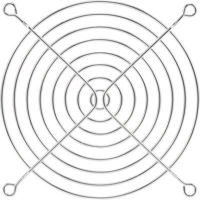 Roestvrijstalen onderzetter van metaaldraad met een cirkelvormig patroon, ideaal voor hete pannen of potten.