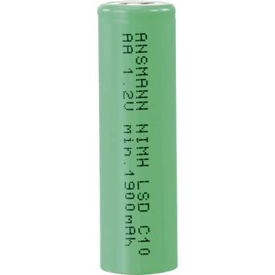 Ansmann LSD Flat-Top HR06 Oplaadbare AA batterij (penlite) NiMH 1900 mAh 1.2 V 1 stuk(s)