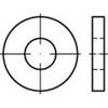 Onderlegring 10.5 mm 25 mm RVS A4 50 stuk(s) TOOLCRAFT 1067791