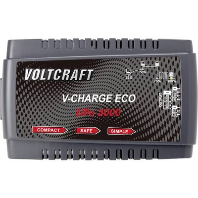 VOLTCRAFT V-Charge Eco LiPo 3000 Modelbouwoplader 230 V 3 A Li-poly 