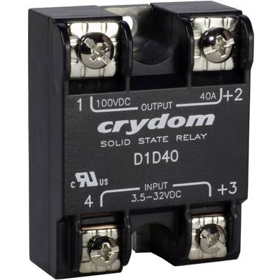 Crydom Halfgeleiderrelais D1D07 7 A Schakelspanning (max.): 100 V/DC  1 stuk(s)