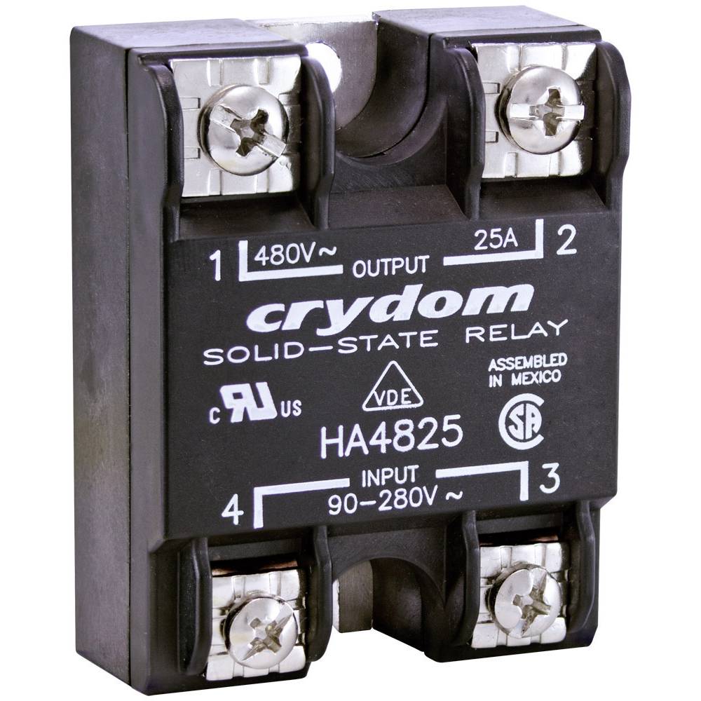 Crydom Halfgeleiderrelais HD4850-10 50 A Schakelspanning (max.): 530 V/AC Direct schakelend 1 stuk(s)