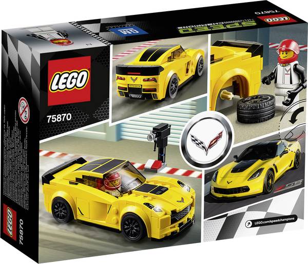 LEGO® SPEED CHAMPIONS 75870 Chevrolet Corvette Z06 | Conrad.nl
