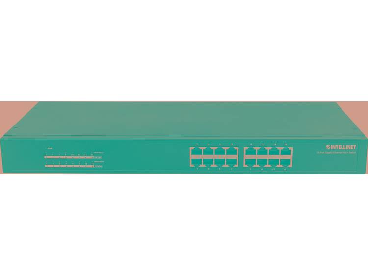 Intellinet 560993 Netwerk switch RJ45 16 poorten 1 Gbit-s