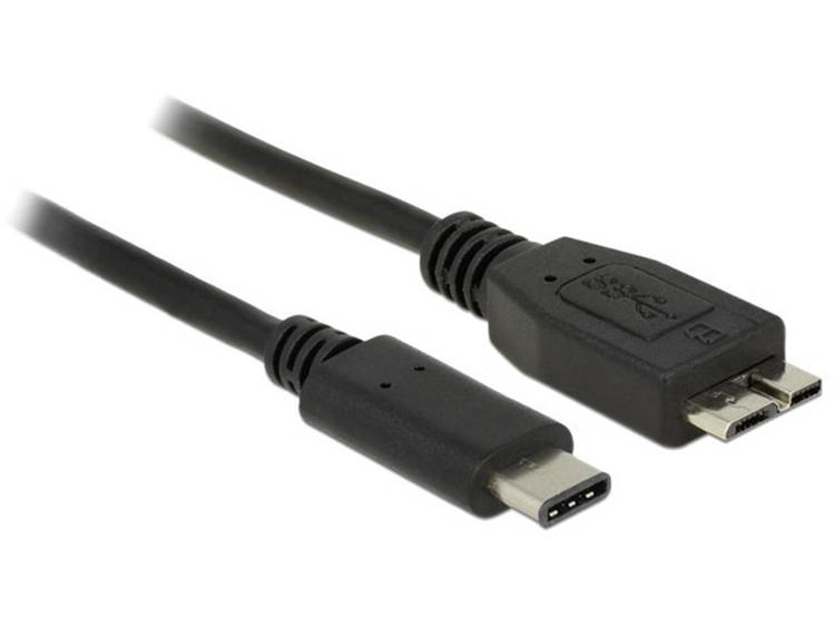 DeLOCK USB3.1 Kabel Delock C-> micro B St-Bu 0.50m zwart (83676)