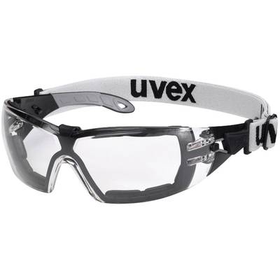 uvex pheos guard 9192180 Veiligheidsbril Incl. UV-bescherming Zwart, Grijs   