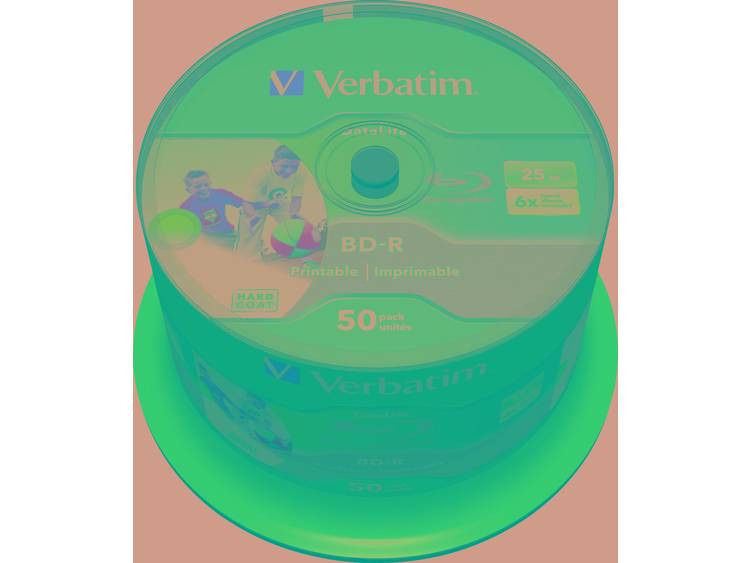 Verbatim BD-R SL DATALIFE 25GB 6X 50 pk spindel (43812)