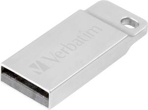 Conrad Verbatim Metall-Gehäuse USB-stick 64 GB Zilver 98750 USB-A 2.0 aanbieding